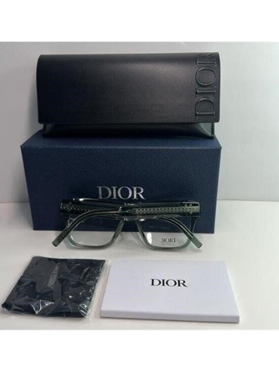 New Dior CD Diamond S6I Optical Glasses transparent Green Fast Ship! main image 5